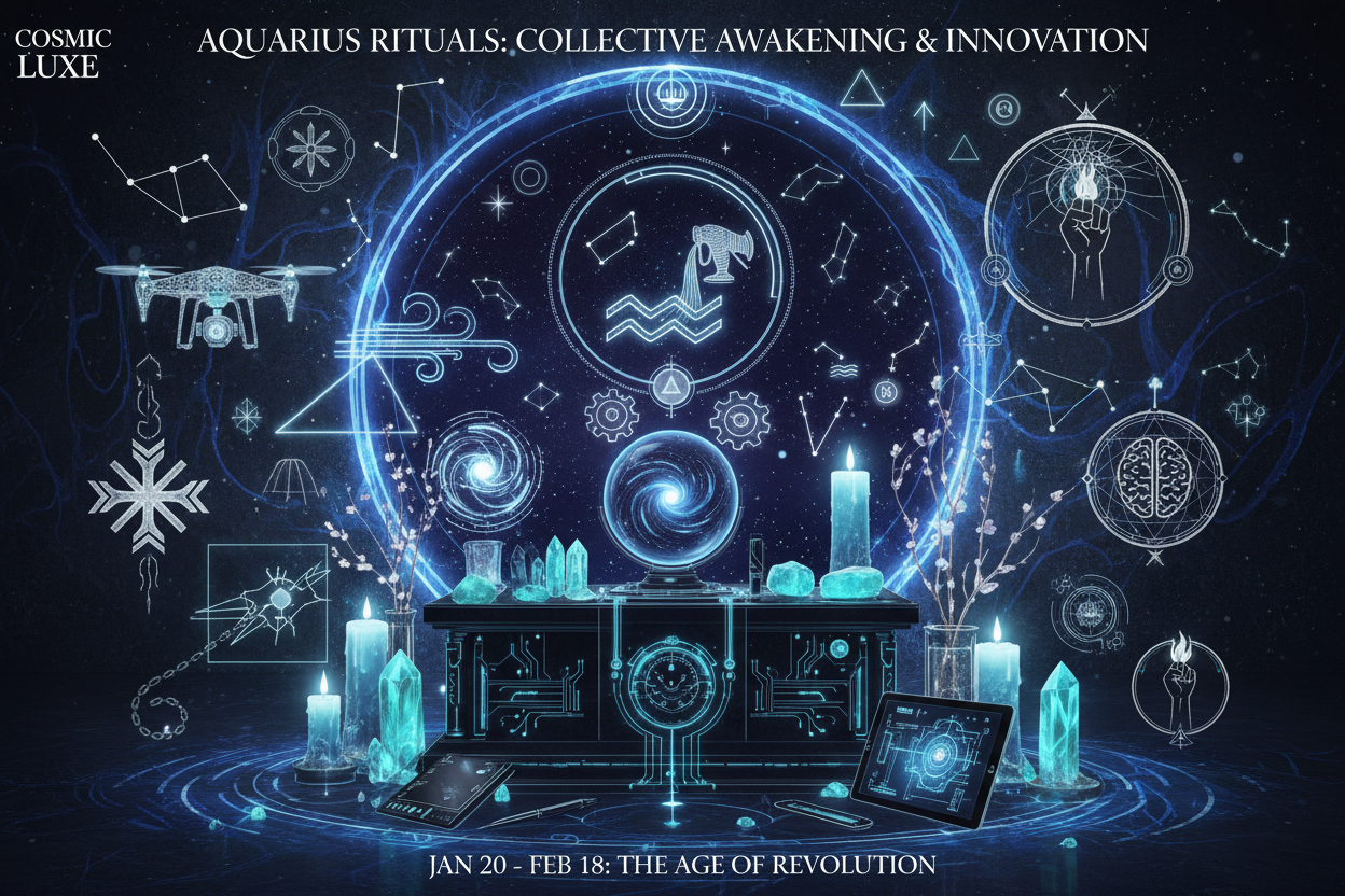 AQUARIUS Season Rituals: January 20 - February 18 | Seasonal Astrology ...