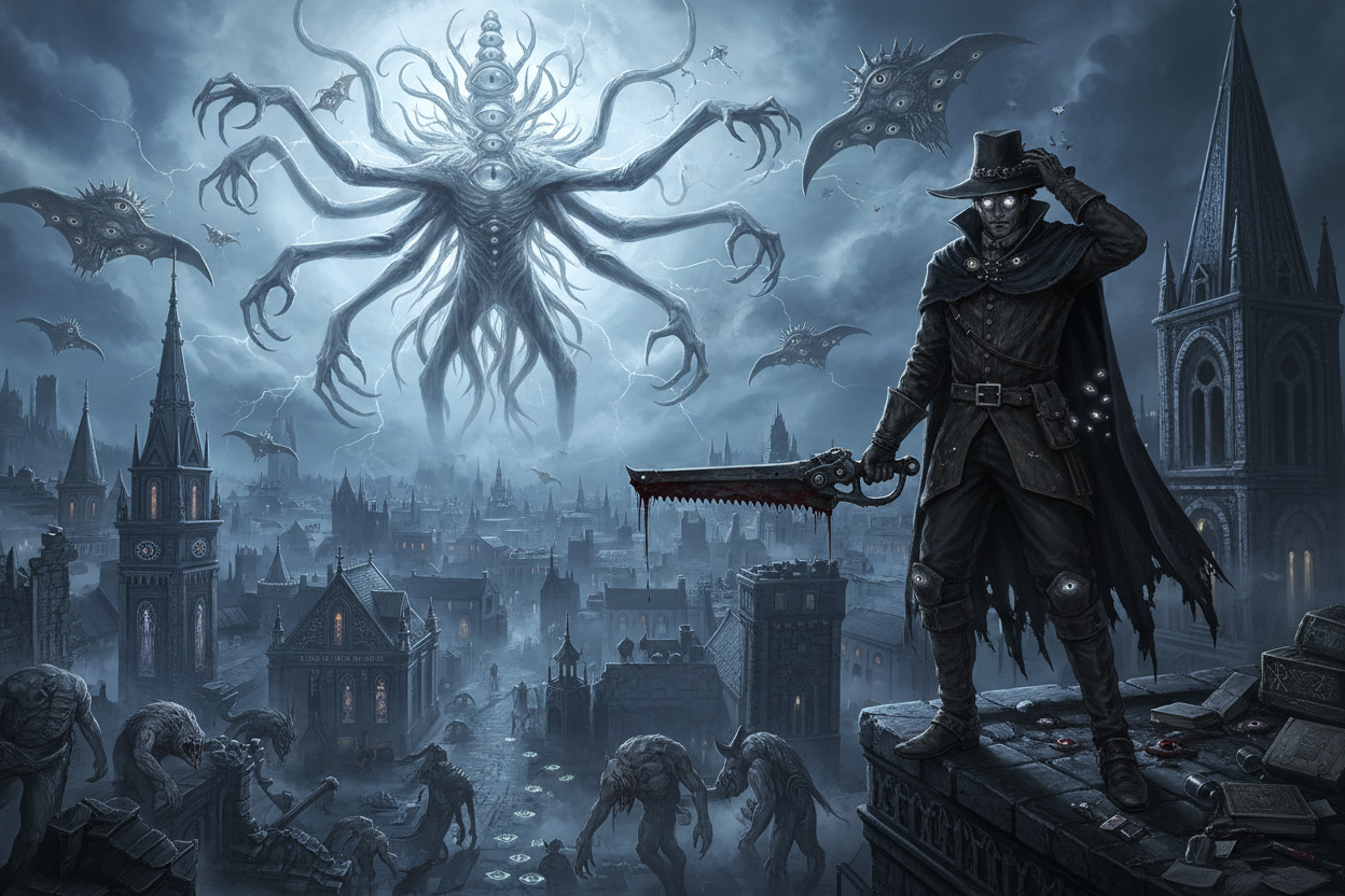 Bloodborne Lovecraftian Cosmic Horror and Forbidden Knowledge Gaming