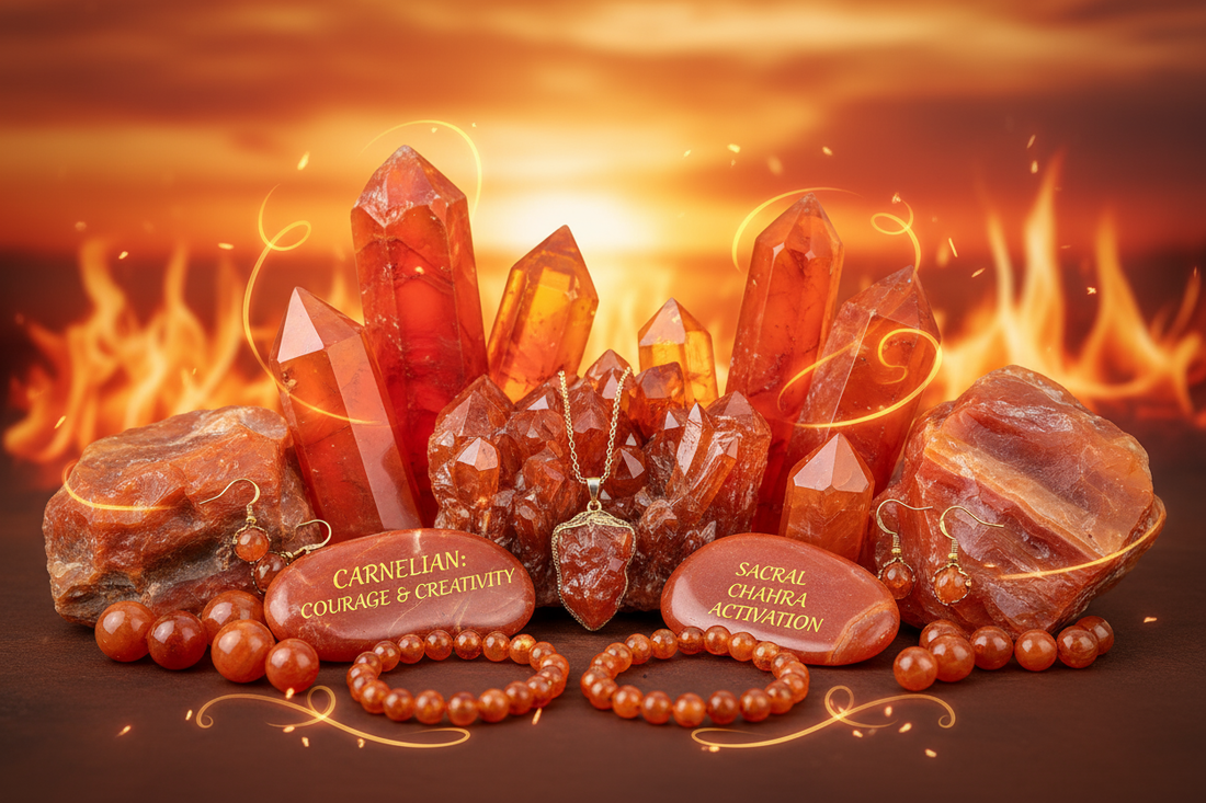 Carnelian Stone: Complete Guide to the Crystal of Courage & Creativity