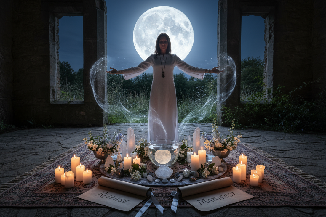 Full Moon Rituals: Complete Guide to Harnessing Lunar Energy