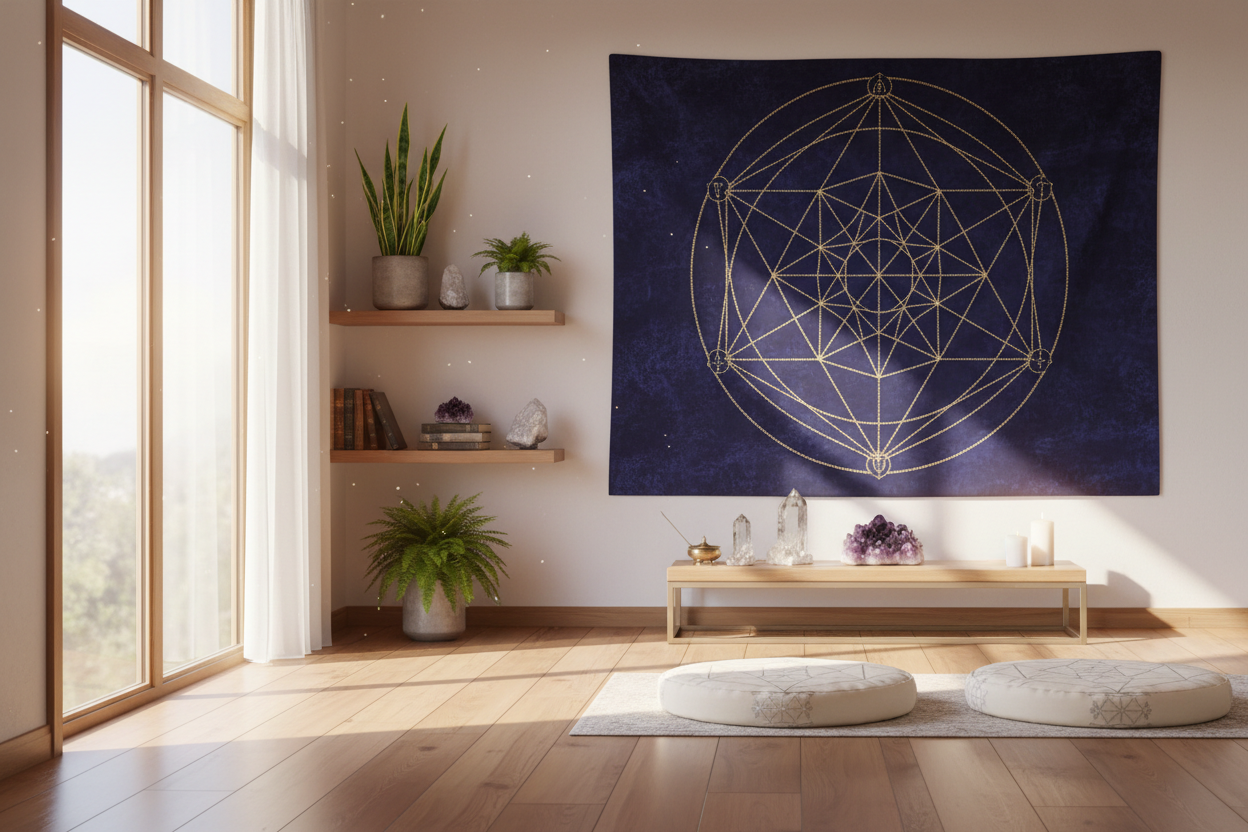Metatron's Cube Home Decor Guide | Sacred Geometry Interior Design ...