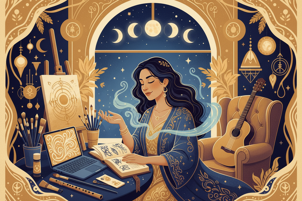Moon and Creativity: How to Use the Lunar Cycle to Unlock Your Creative ...