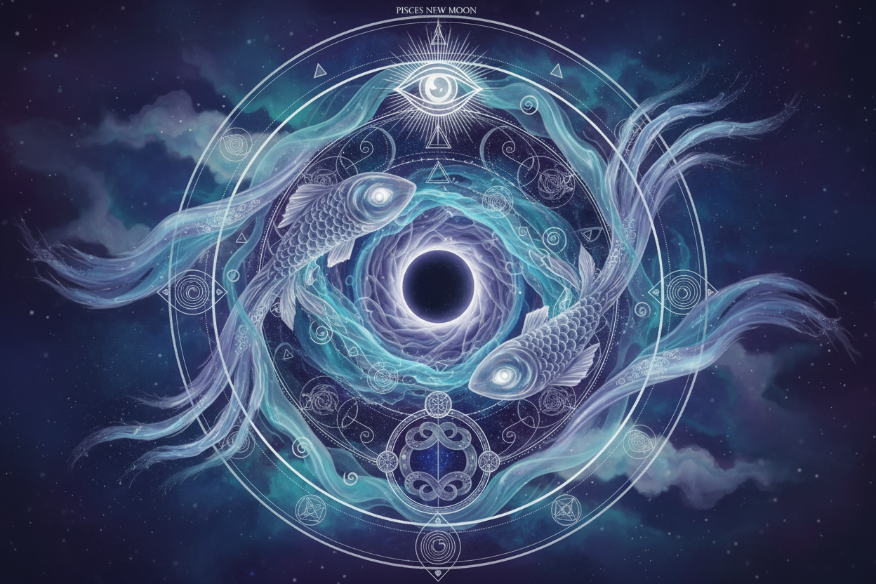 New Moon in Pisces: Mystical Joy Ritual | Light Path Lunar Living ...