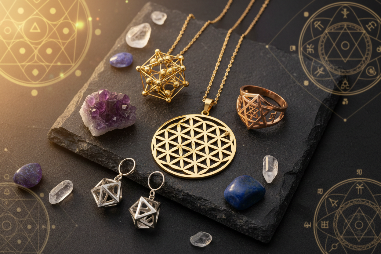 Sacred Geometry Jewelry: How Wearing Geometric Symbols Activates Energy ...