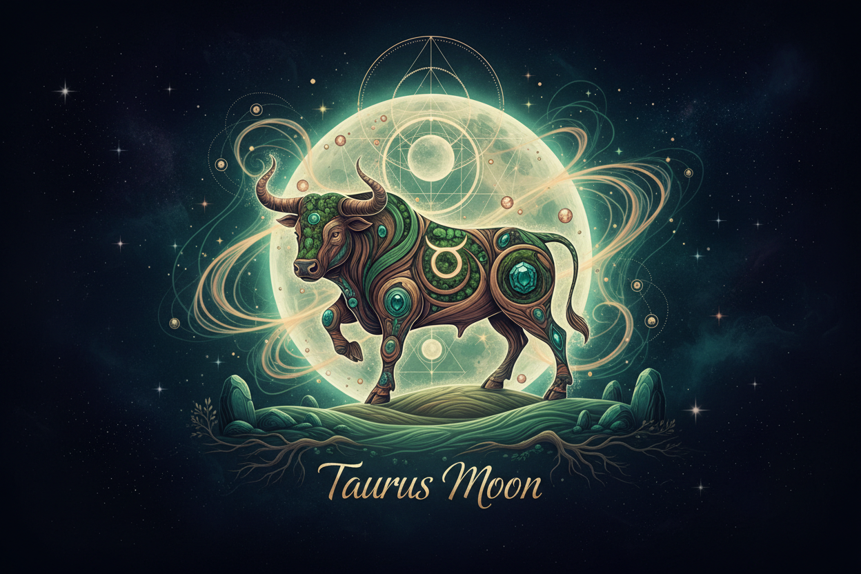 TAURUS Moon Sign: Your Emotional Landscape & Inner World Guide – Nicole ...