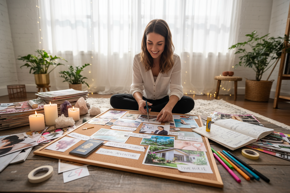 Vision Board: Complete Guide to Manifesting Your Dreams