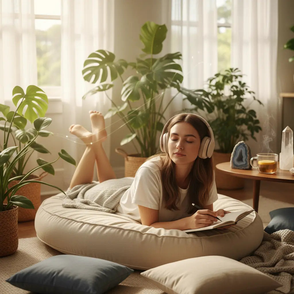 10Hz Alpha Waves Relaxation and Flow State