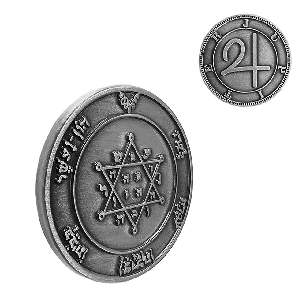 King Solomon Coin Alloy Jupiter Protection Coin