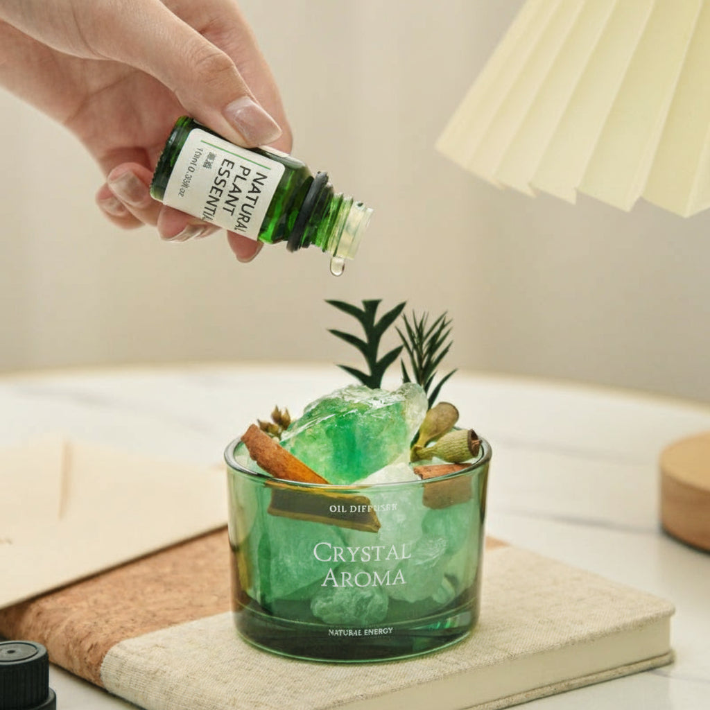 Diffusing Stone Aromatherapy Indoor Long-lasting Crystal Essential Oil