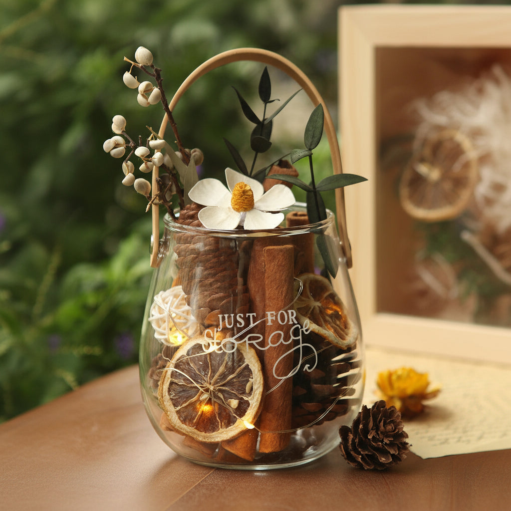 Aromatherapy Cinnamon Flameless Essential Oil Portable Leather Diffuser Cup