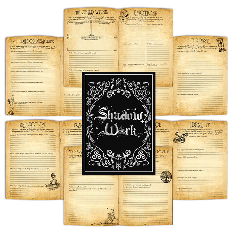 Book of Shadows Ritual Worship Notepad