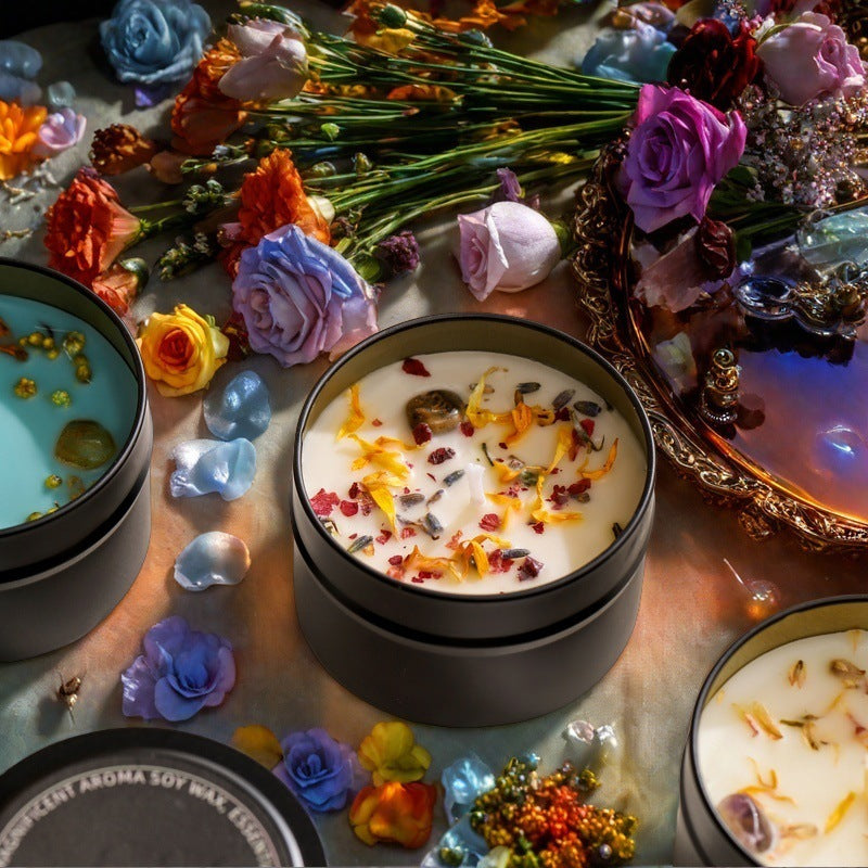 Energy Crystal Scented Candle