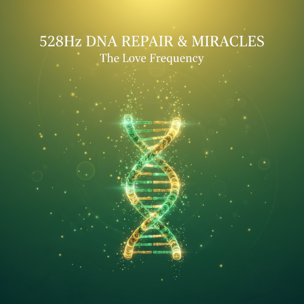 528Hz DNA Repair Cover