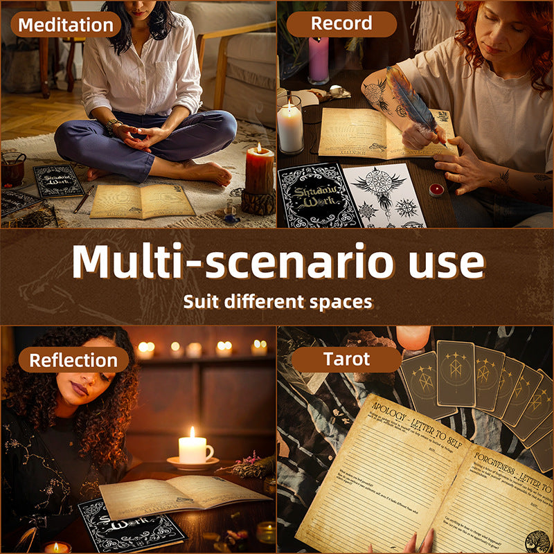 Book of Shadows Ritual Worship Notepad