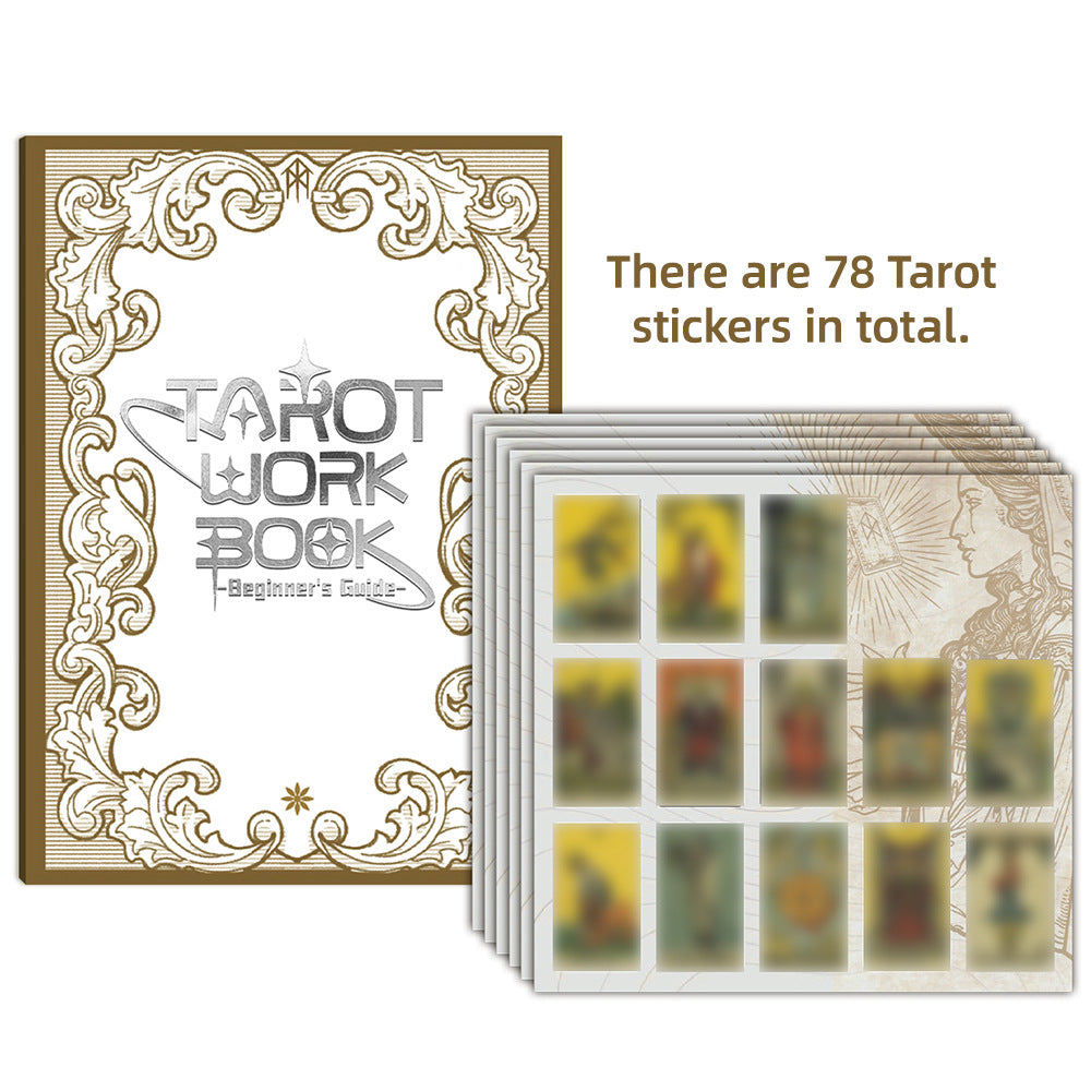 Tarot Journal Waite Small Stickers Card Array Notebook