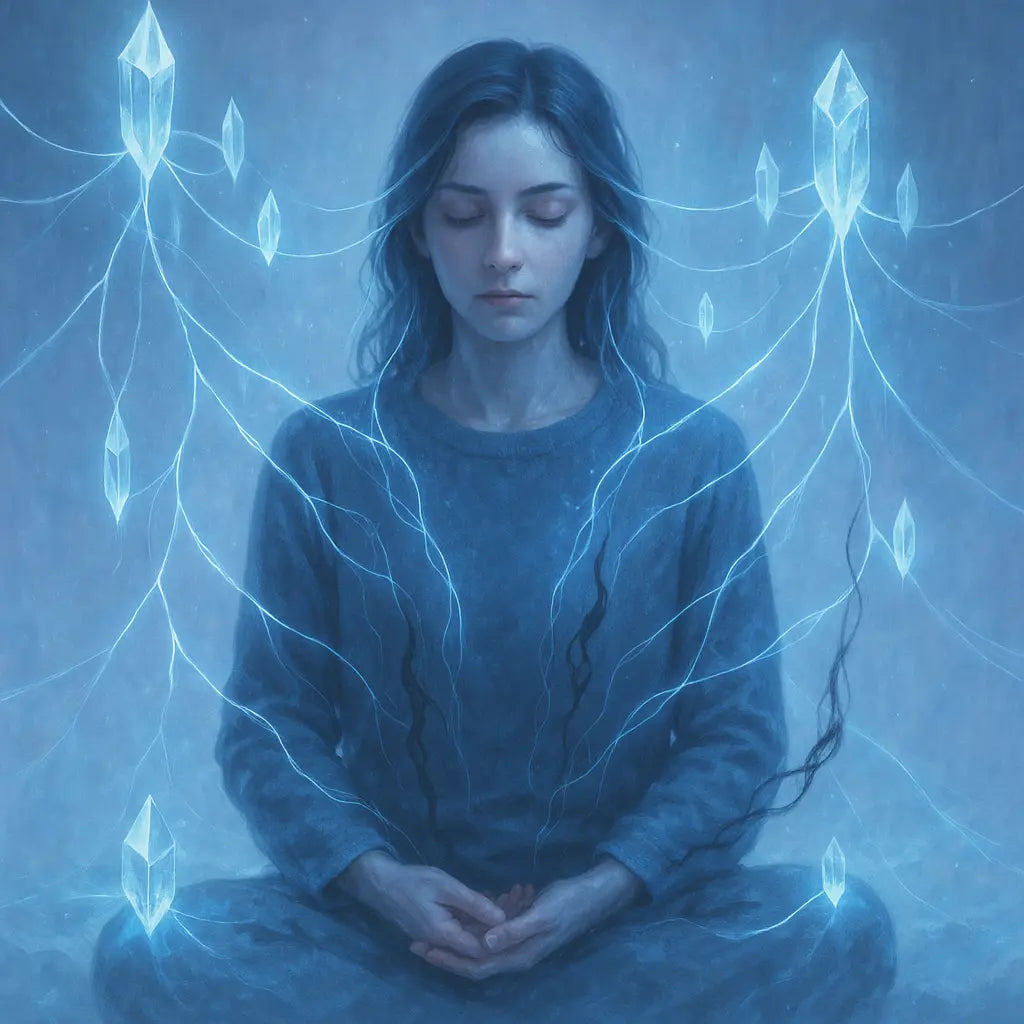 Crystal Drain · High-Frequency Auric Extraction Audio(WAV + PDF) Nicole's ritual universe