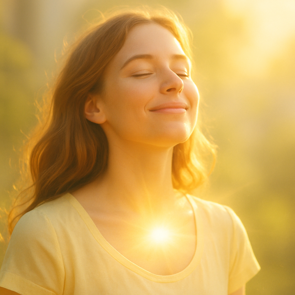 Inner Sunlight · Radiant Calm Ambient Audio (WAV + PDF)