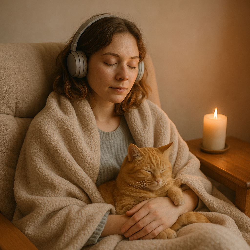 Comfort Field · Self-Soothing Ambient Audio (WAV + PDF)