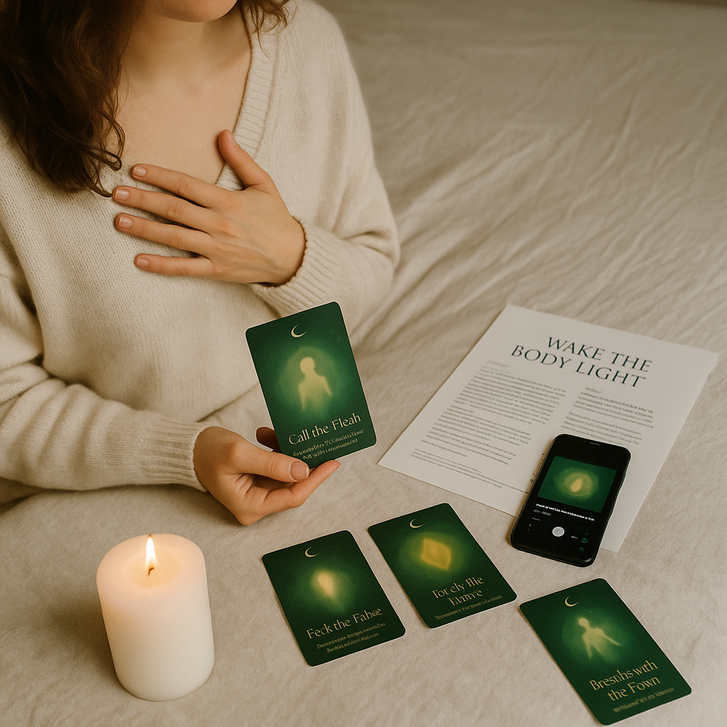 Wake the Body Light · Printable Ritual Kit