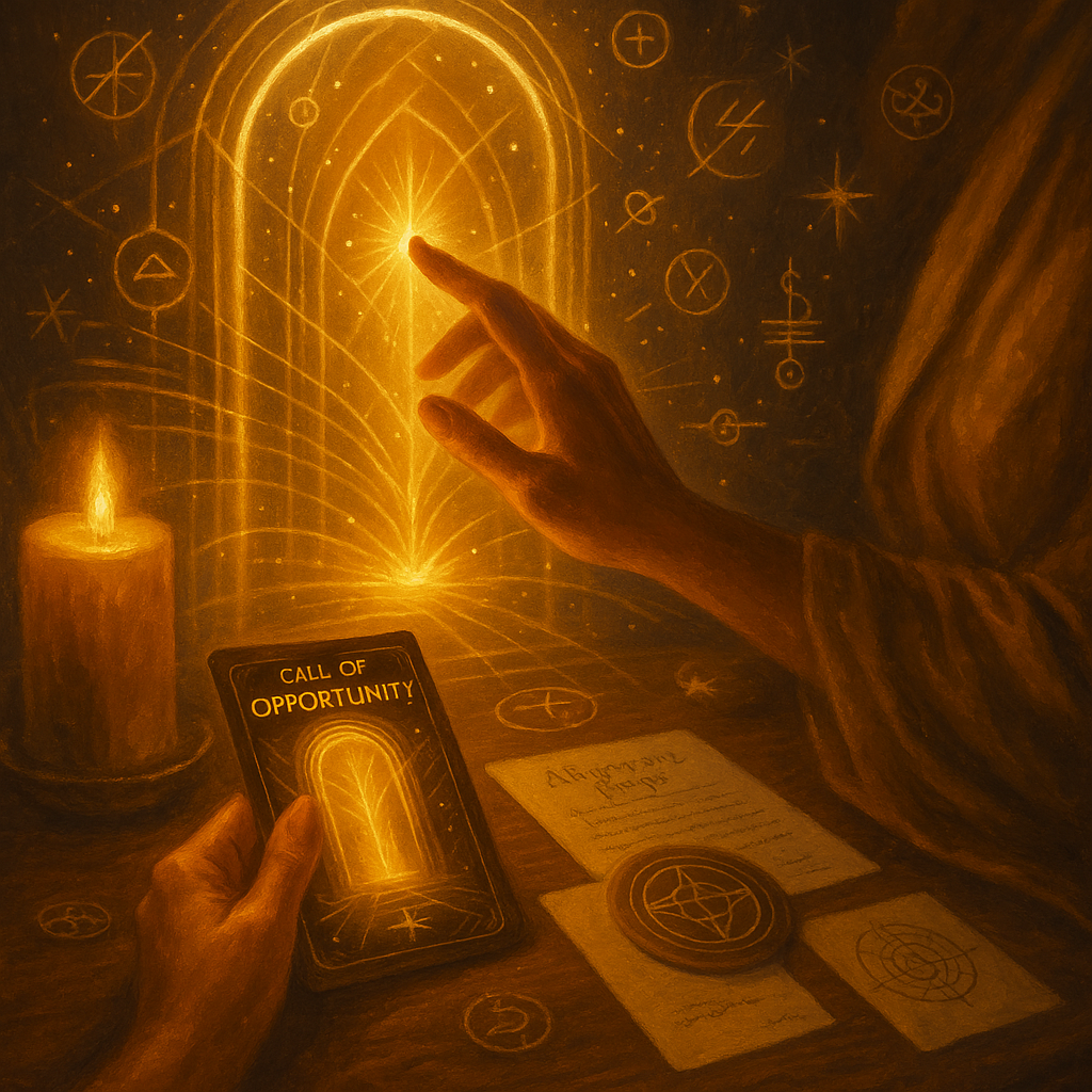 Call of Opportunity · A Manifestation Spell Kit for Abundance, Flow & Resources