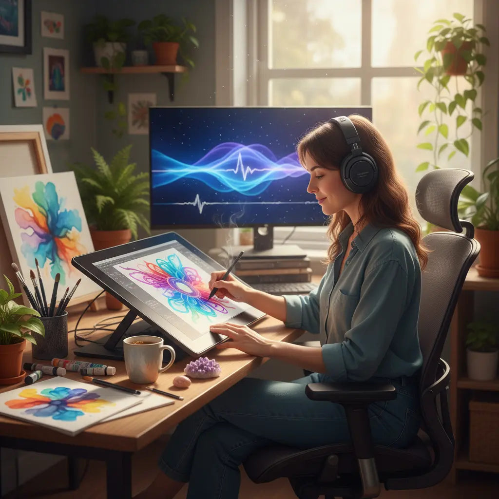 Alpha Waves Flow State