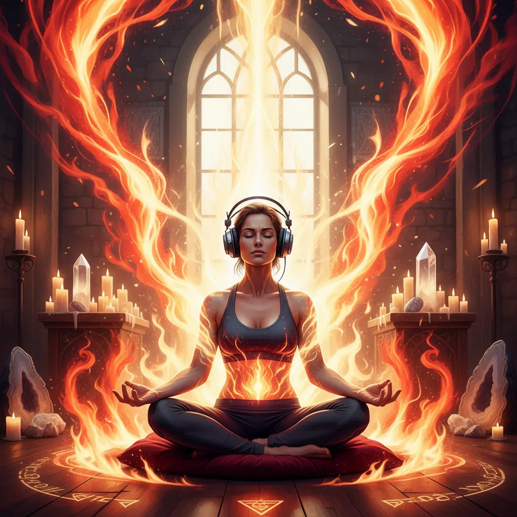 Anger Alchemy Meditation Scene