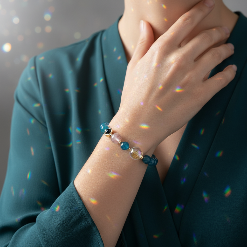 Apatite Aurora Bracelet Lifestyle Product