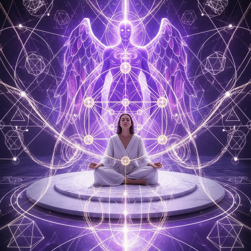 Archangel Metatron Sacred Geometry Ascension Meditation