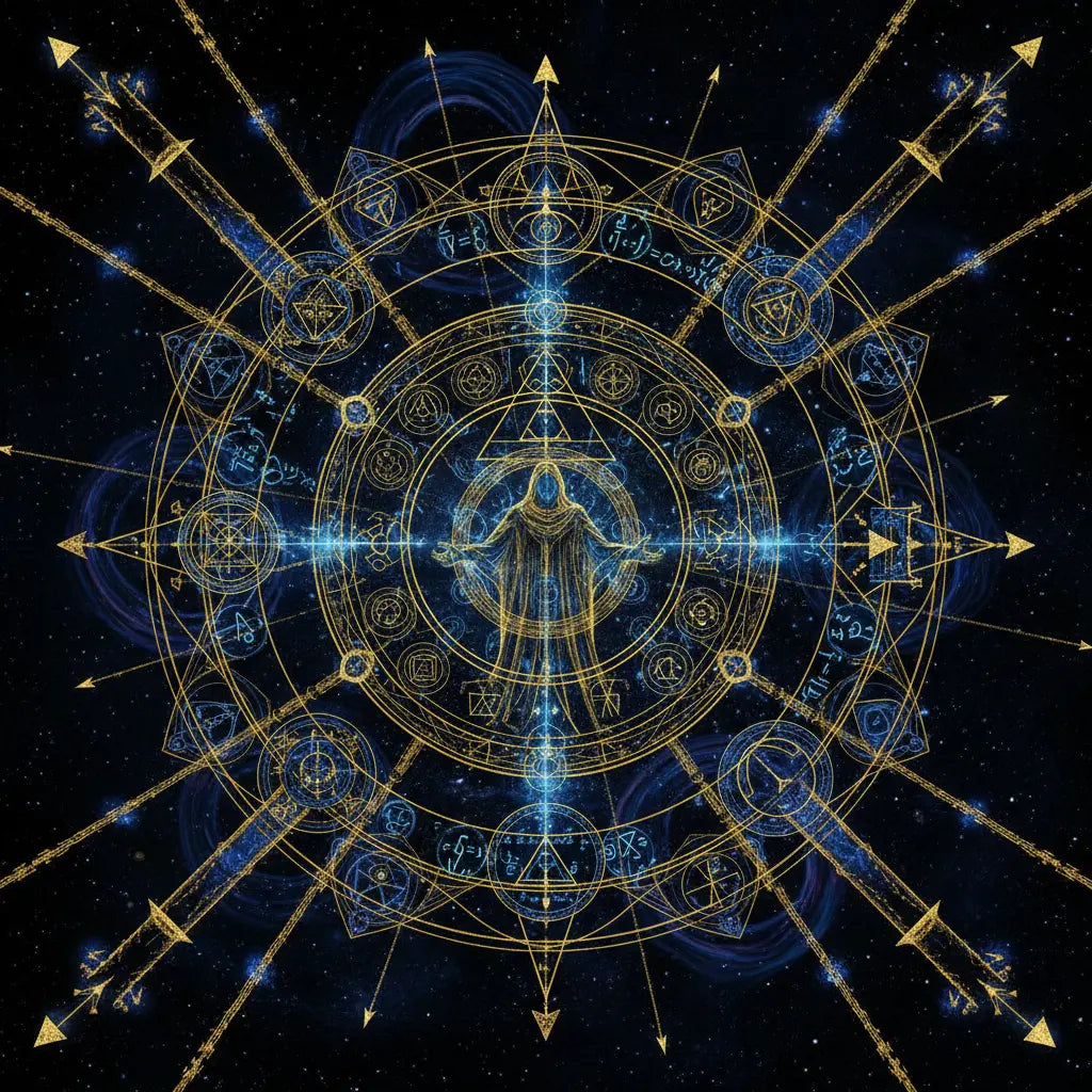 Chaos Magic Cosmic Architect's Handbook Poster