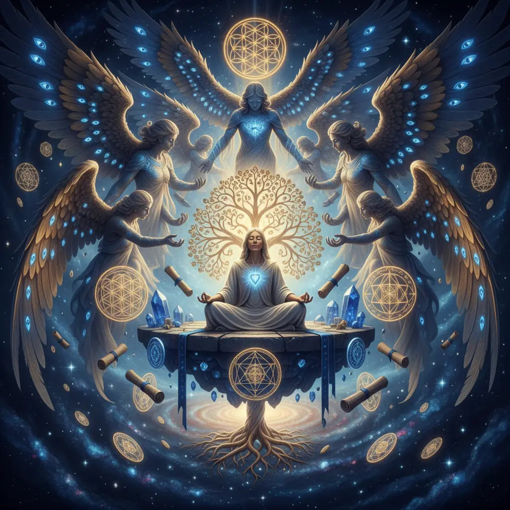 Cherubim Divine Knowledge Guardianship Meditation