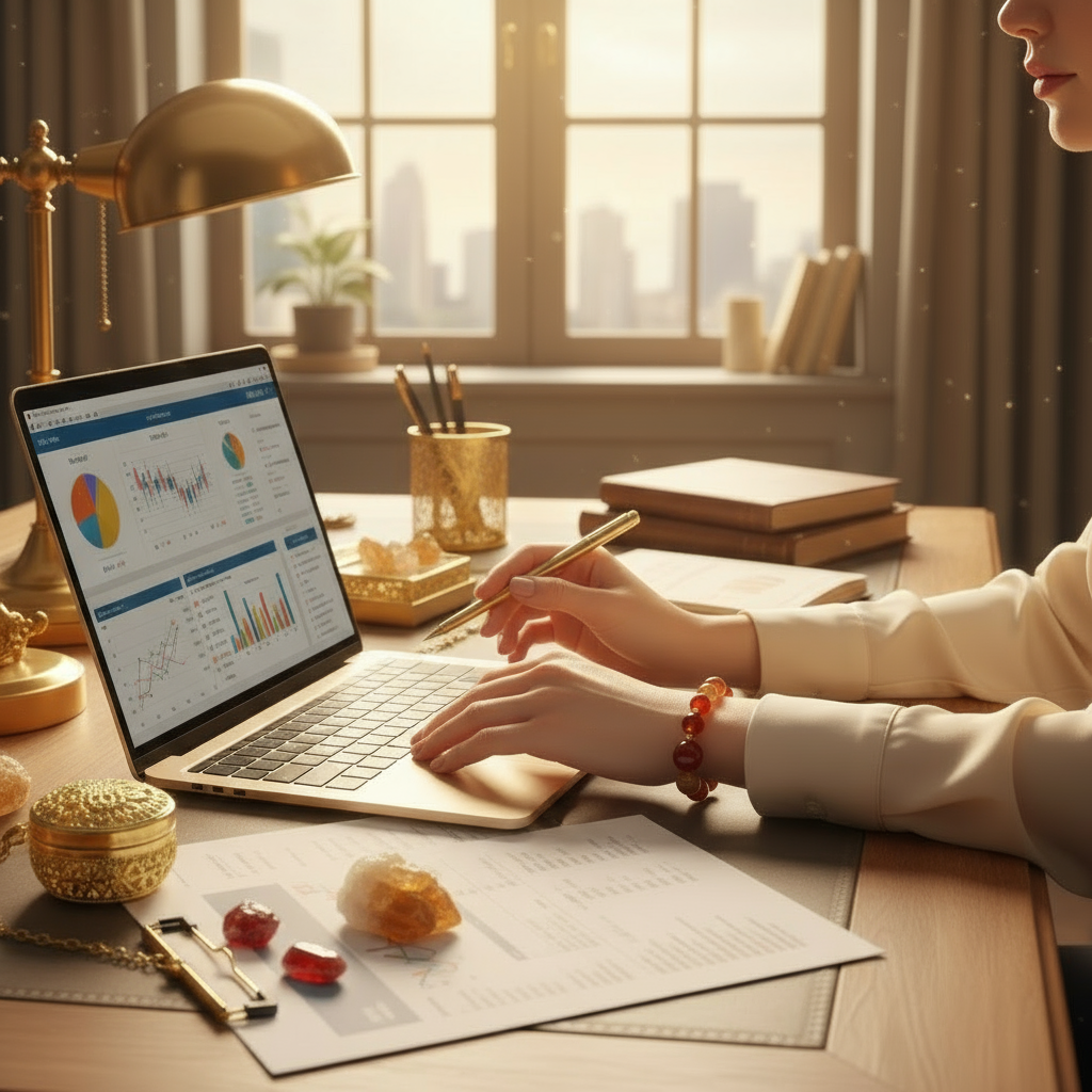 Citrine Red Agate Bracelet Wealth Manifestation