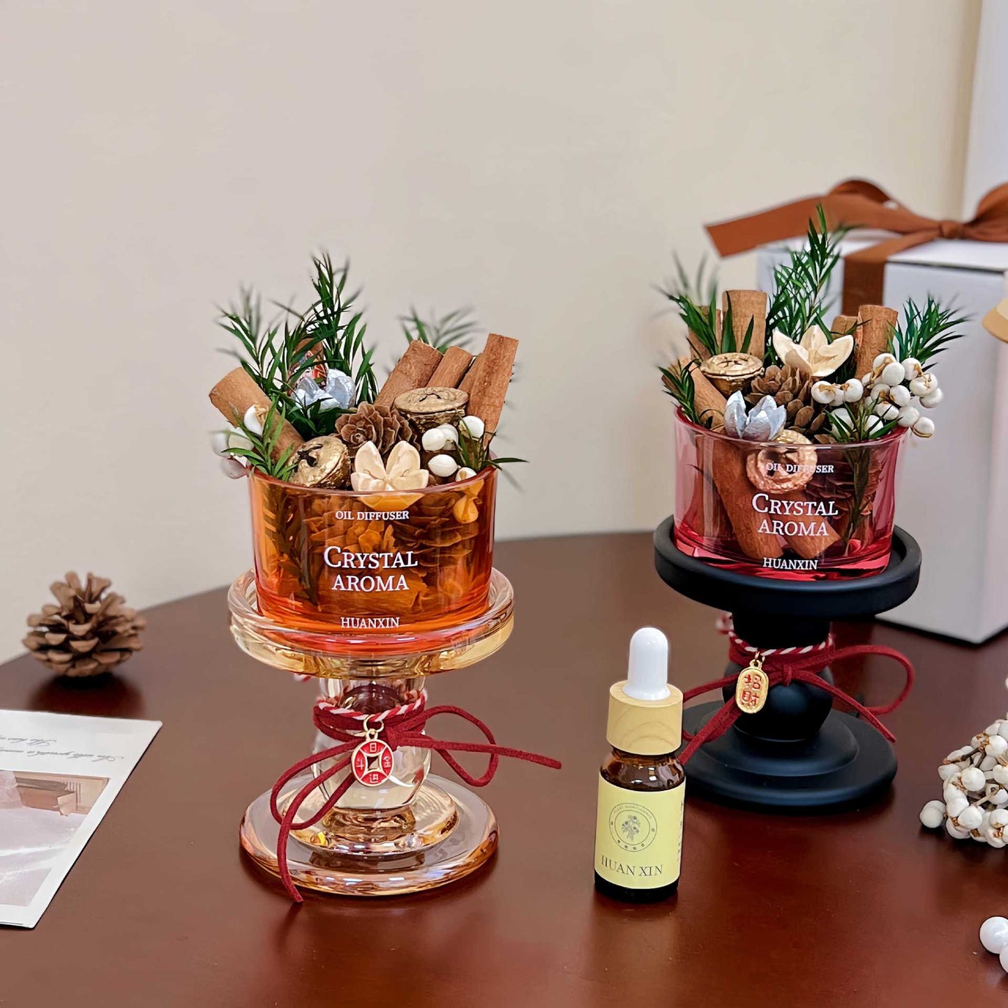 Cinnamon Prosperity Flameless Aromatherapy Forest Style