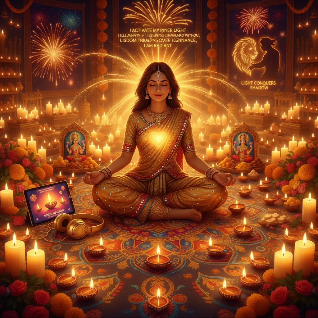 Diwali Festival of Lights Activation Meditation Scene