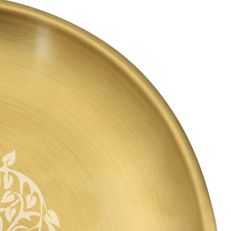 Tree of Life Steel Tray Nine-Hole Incense Holder Tray