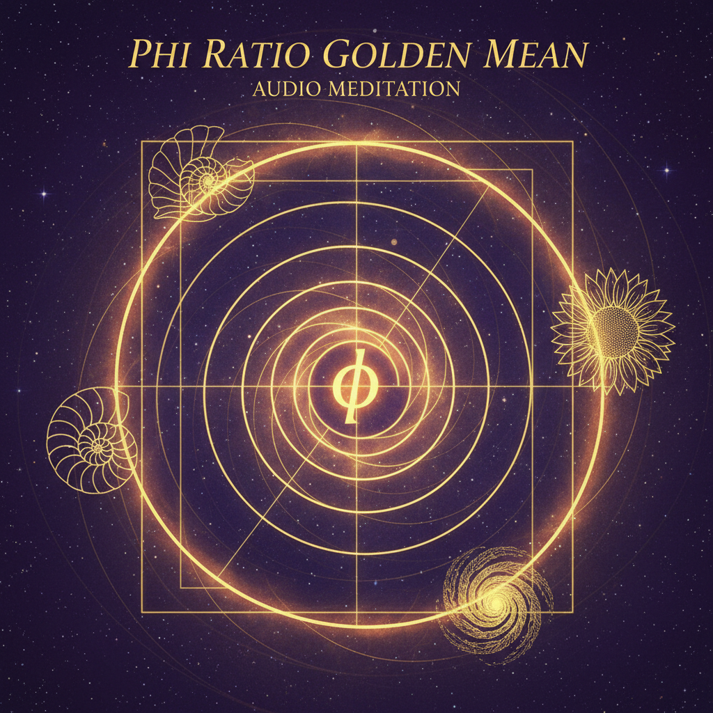 Phi Ratio Golden Mean Divine Proportion Sacred Geometry Audio