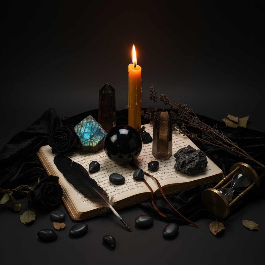 Shadow Work Crystal Kit: Your Complete Guide to Psychological Integration & Inner Healing with Crystals