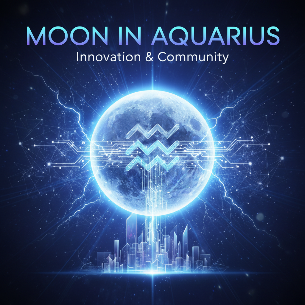 Moon in Aquarius audio cover