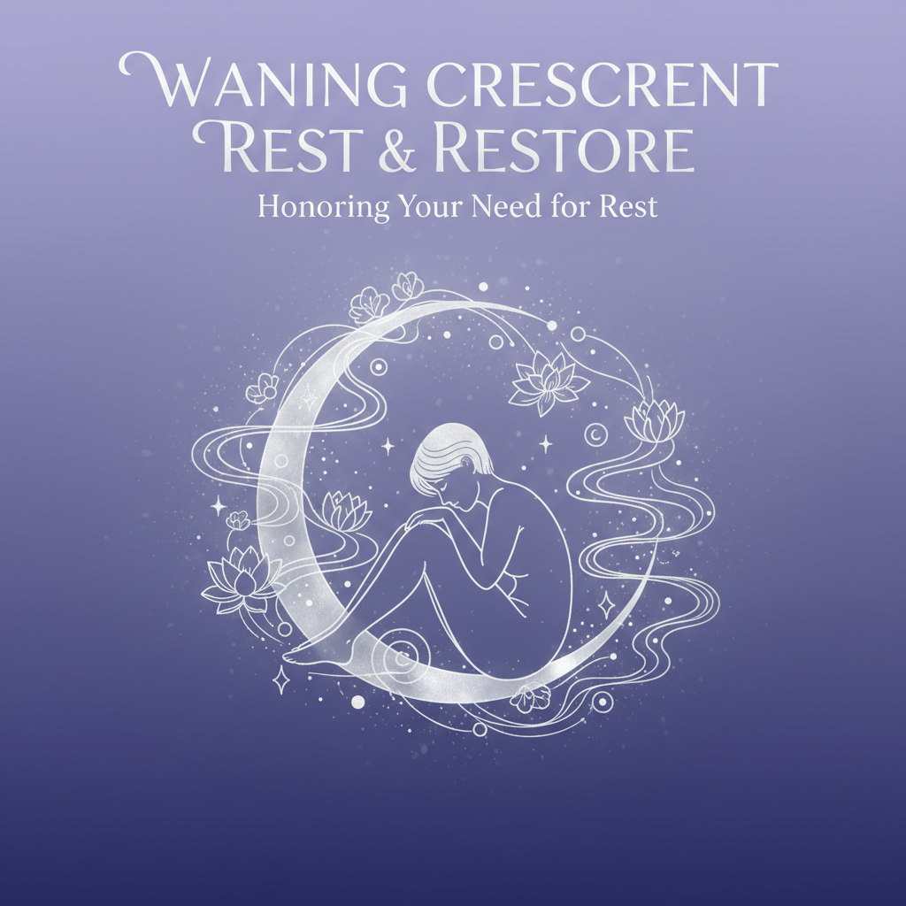 Waning Crescent Rest & Restore audio cover