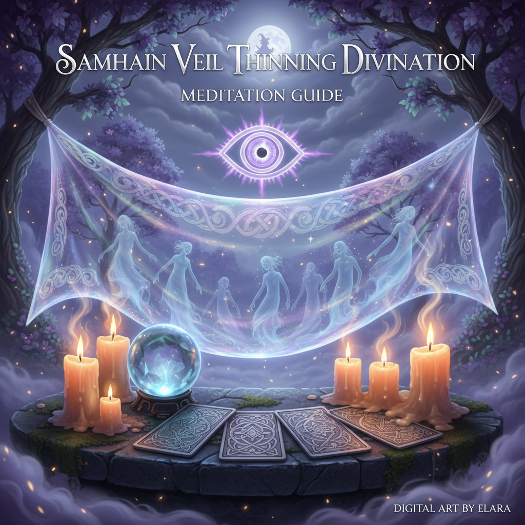 Samhain Veil Thinning Divination meditation cover