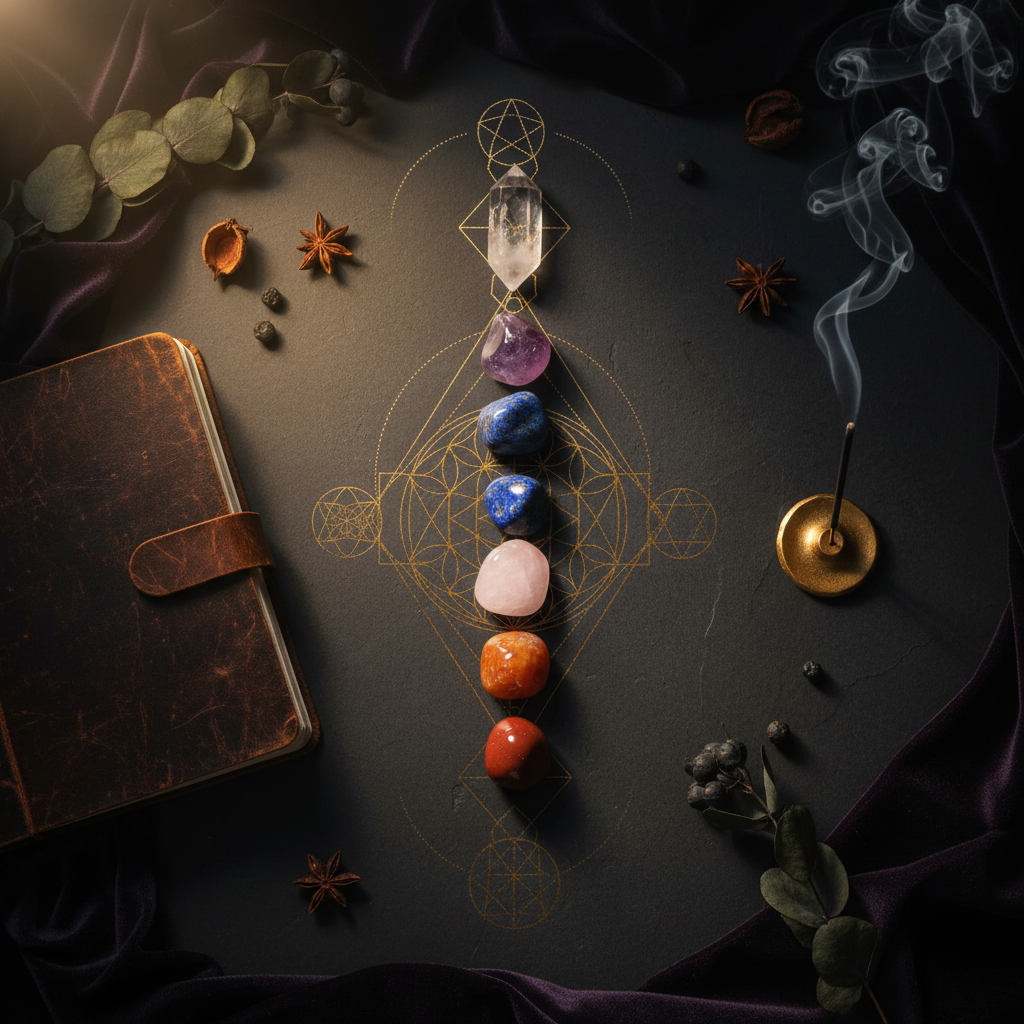 The Chakra Crystal Bible: Your Complete Guide to the 7 Chakras & Their Healing Stones