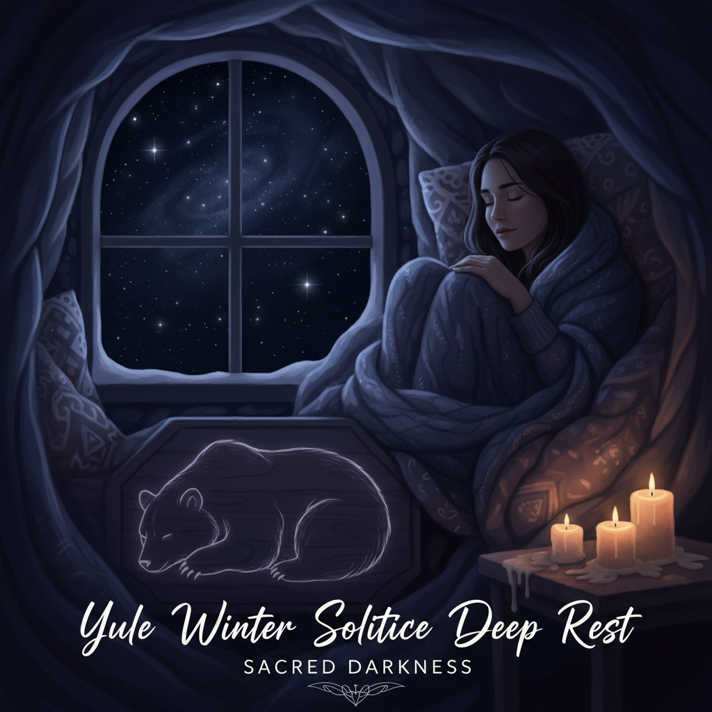 Yule Winter Solstice Deep Rest meditation cover