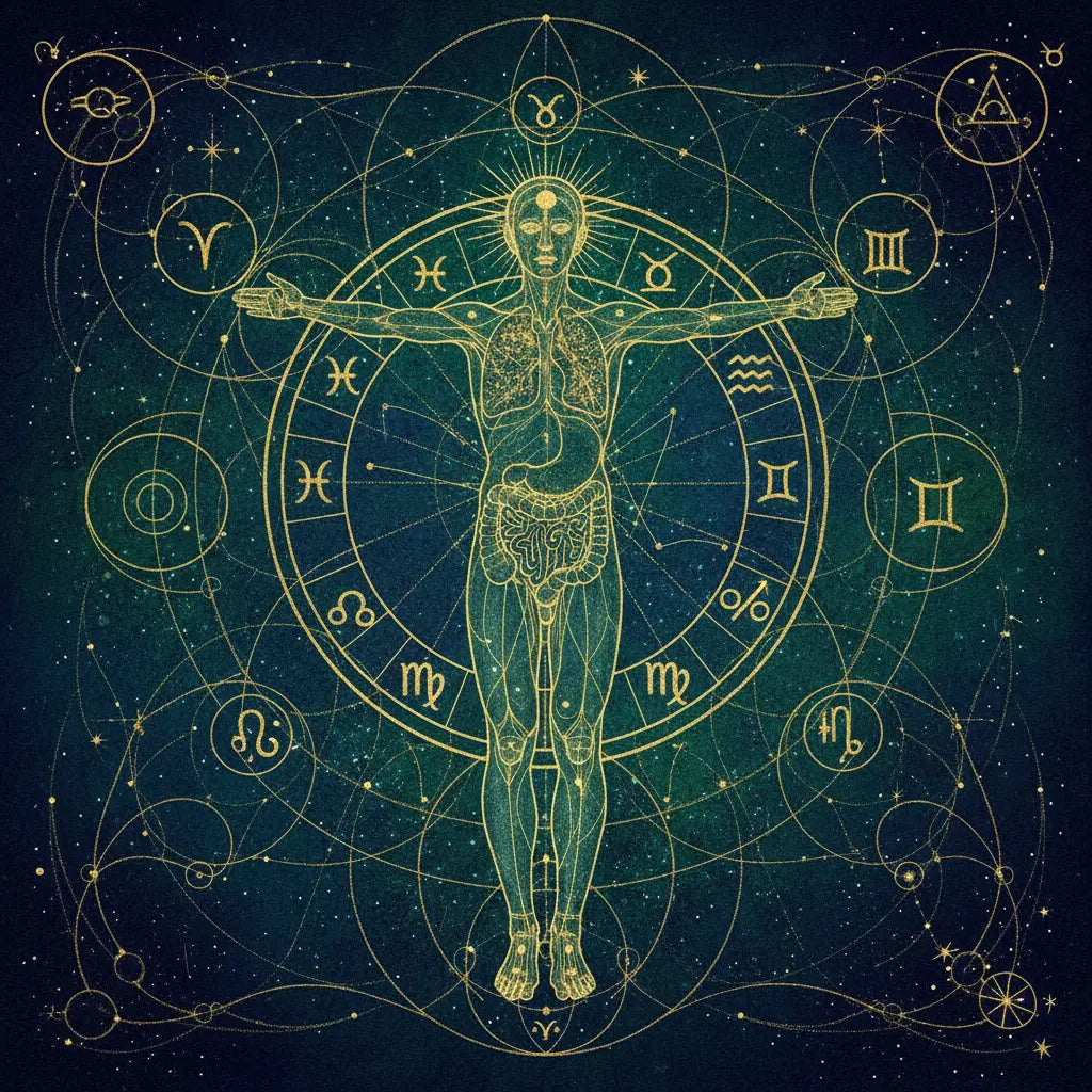 Medical Astrology Poster