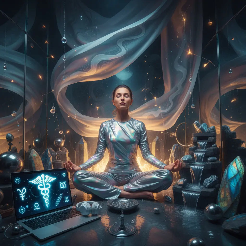 Mercury Spirit Transformation Flow Meditation Scene