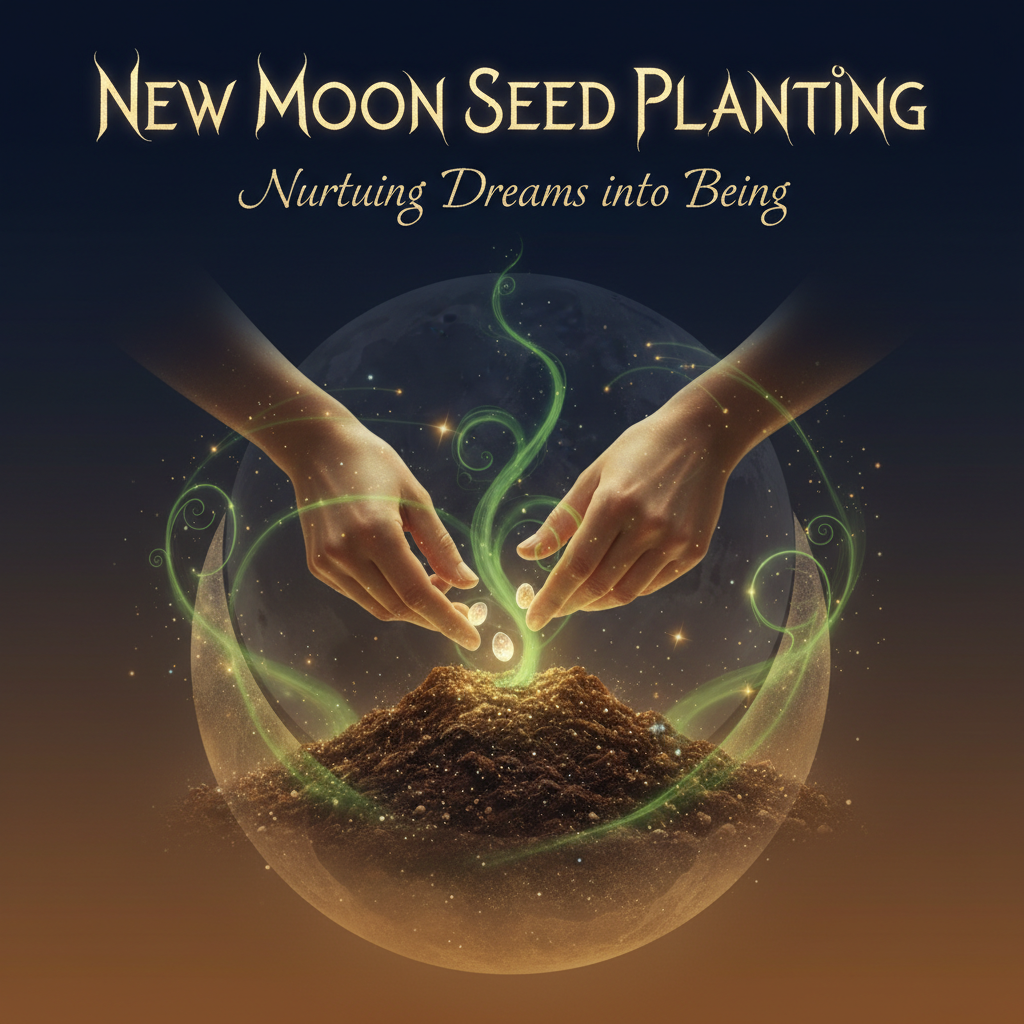 New Moon Seed Planting Cover
