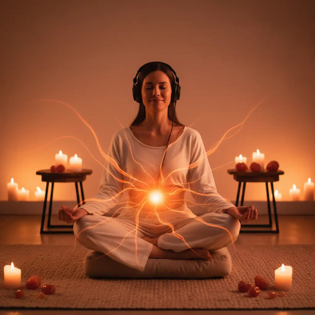 Sacral Chakra Pleasure & Sensuality Embodiment Meditation Scene