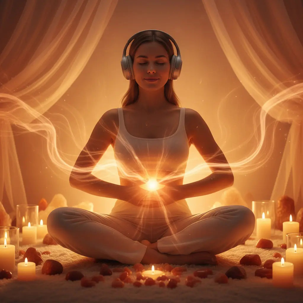 Sacral Chakra Sexual Energy Healing Meditation Scene