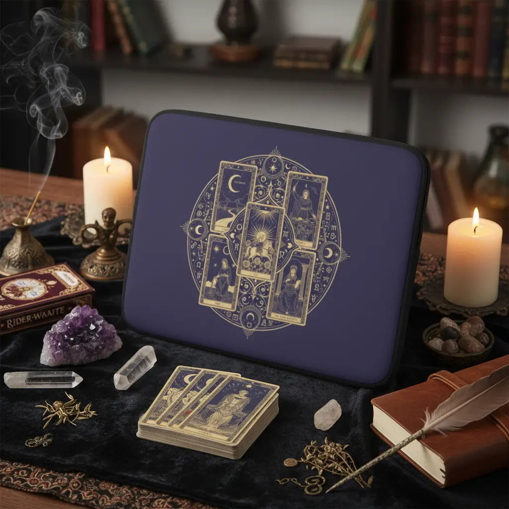 Tarot Card Laptop Sleeve