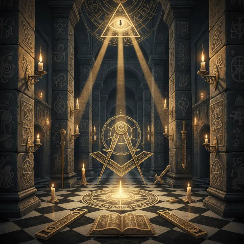 The Secrets of Freemasonry Poster