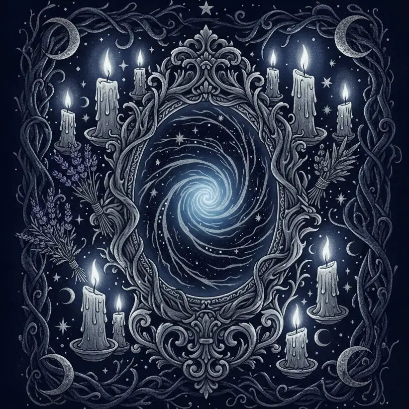 The Witch's Mirror Full Bleed Poster