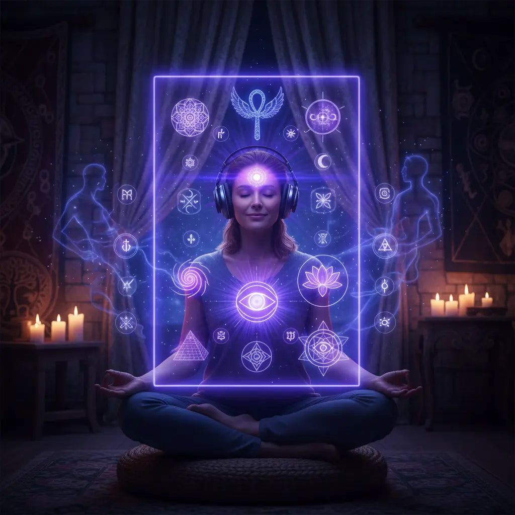 Third Eye Psychic Vision Opening Meditation Scene